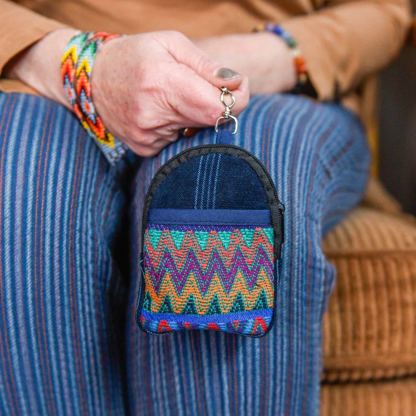 Mini Backpack Keychain