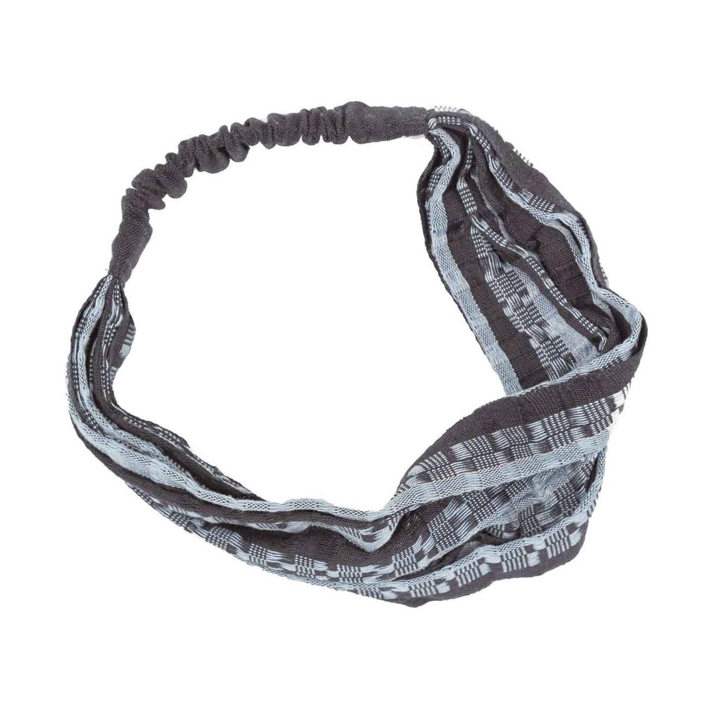 Guatemalan Woven Headband: Navy
