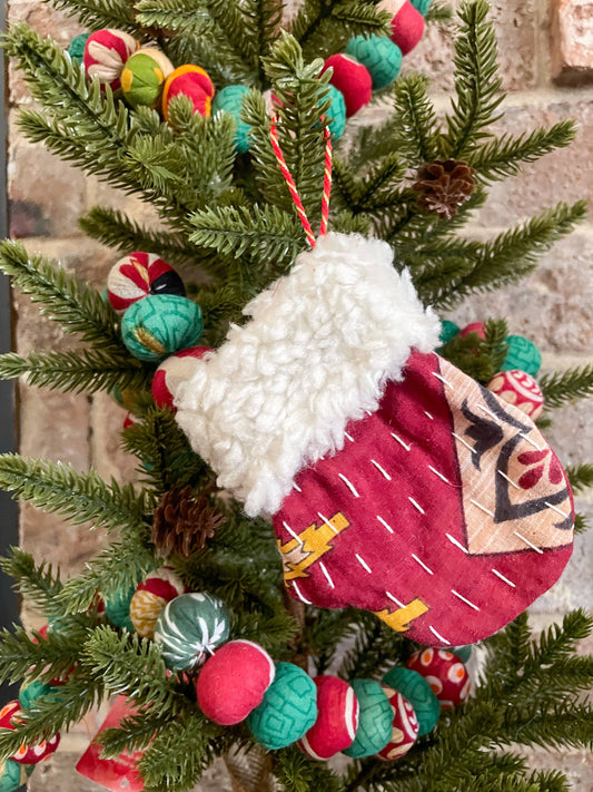 Kantha Christmas Ornament | Mit