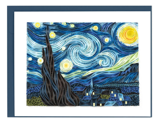 Quilling Cards Vietnam - Van Gogh Starry Night
