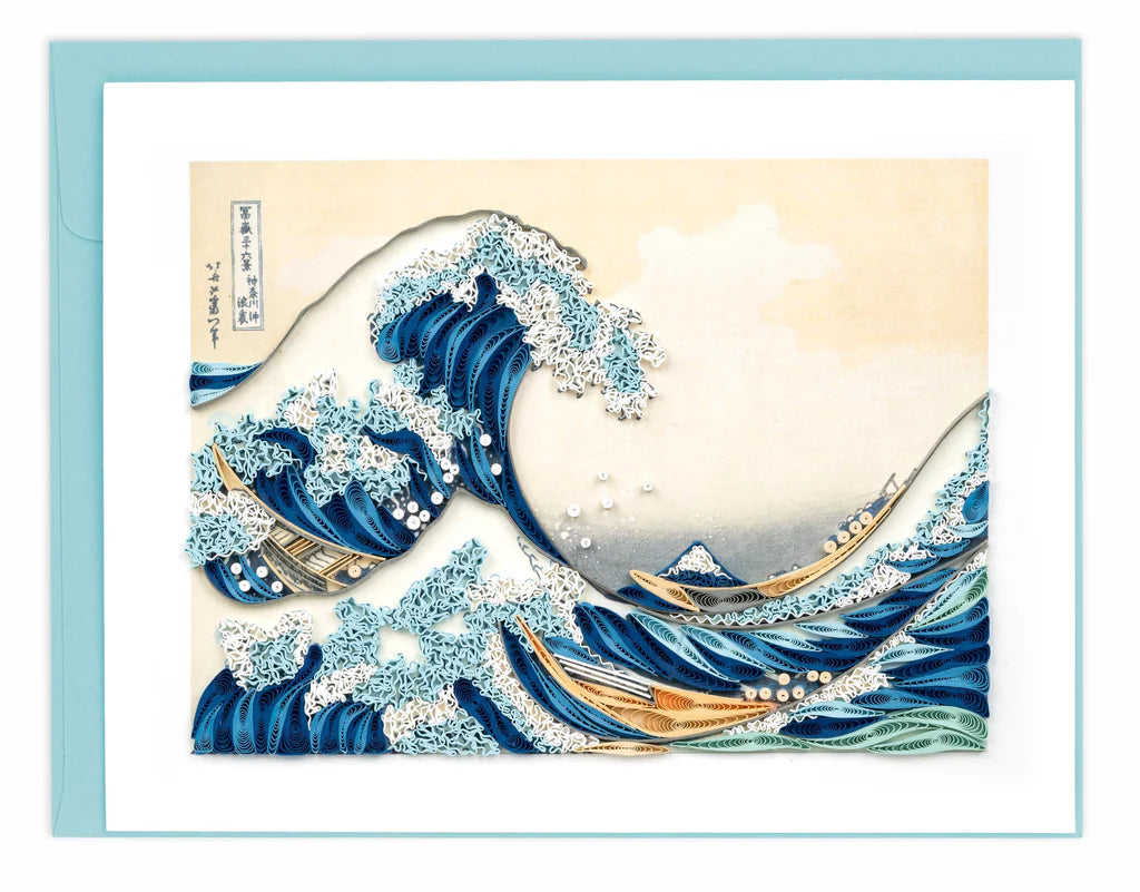 Quilling Cards Vietnam - Hokusai The Great Wave off Kanagawa