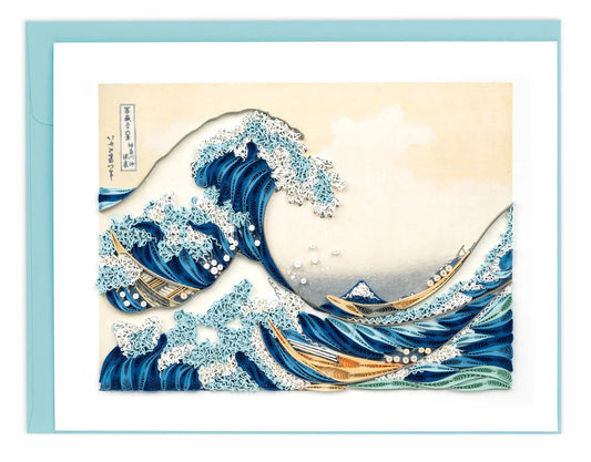 Quilling Cards Vietnam - Hokusai The Great Wave off Kanagawa