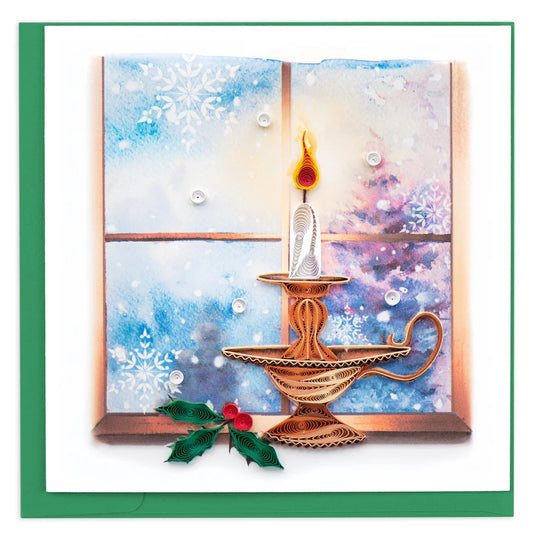 Quilling Cards - Christmas Candle