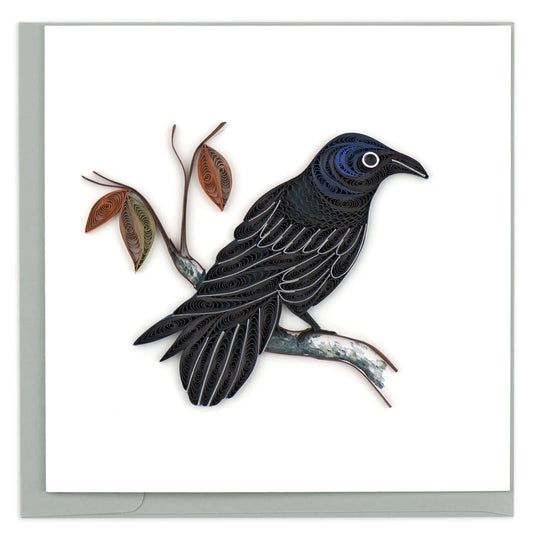 Quilled Cards Vietnam - Raven