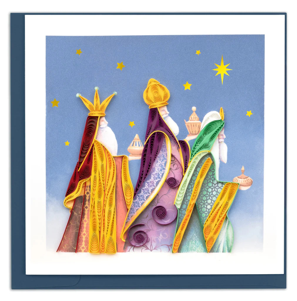 Three Wise Men Quilling Card