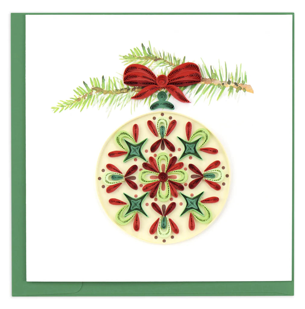 Quilling Cards - Traditional Ornament