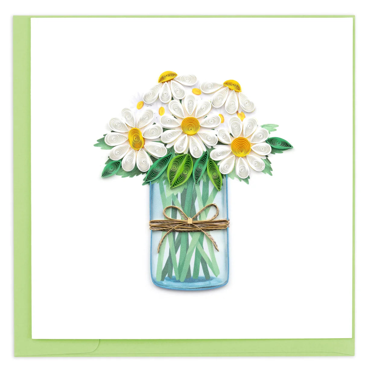 Quilling Cards Vietnam - White Daisies
