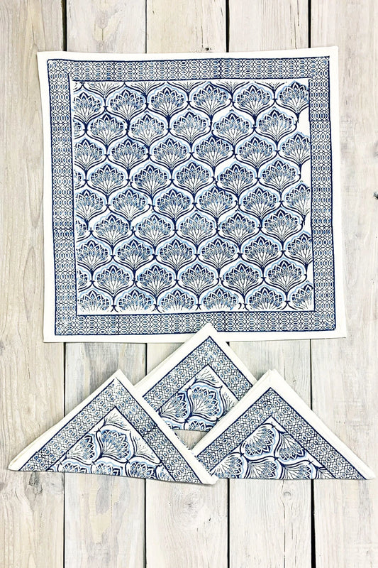 Blue Lotus Napkin