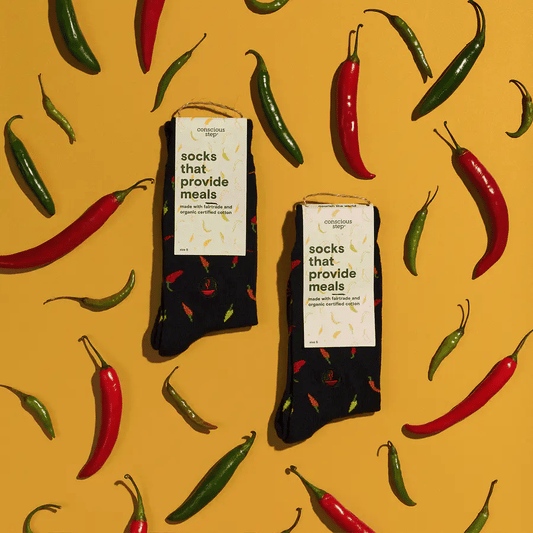 Socks that Provide Meals (Black Peppers)