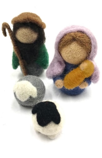 Mini Felt Nativity