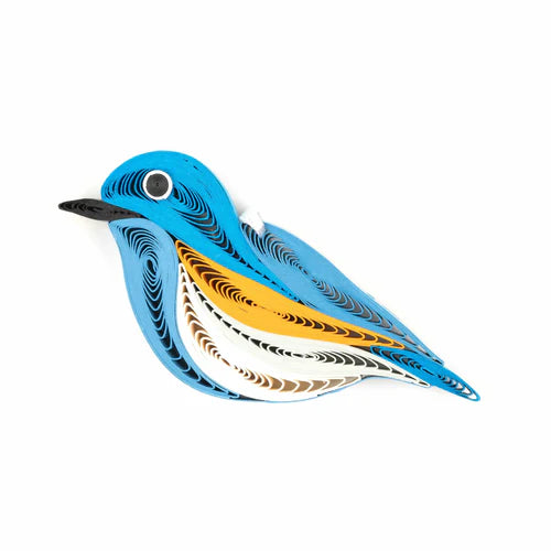 Bluebird Quilling Ornament