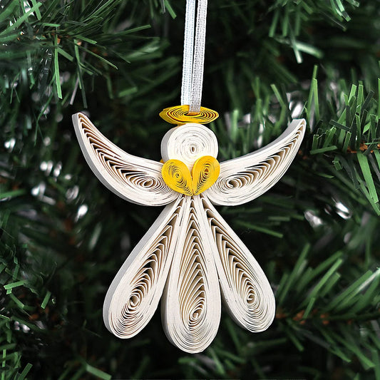 Angel Quilling Ornament