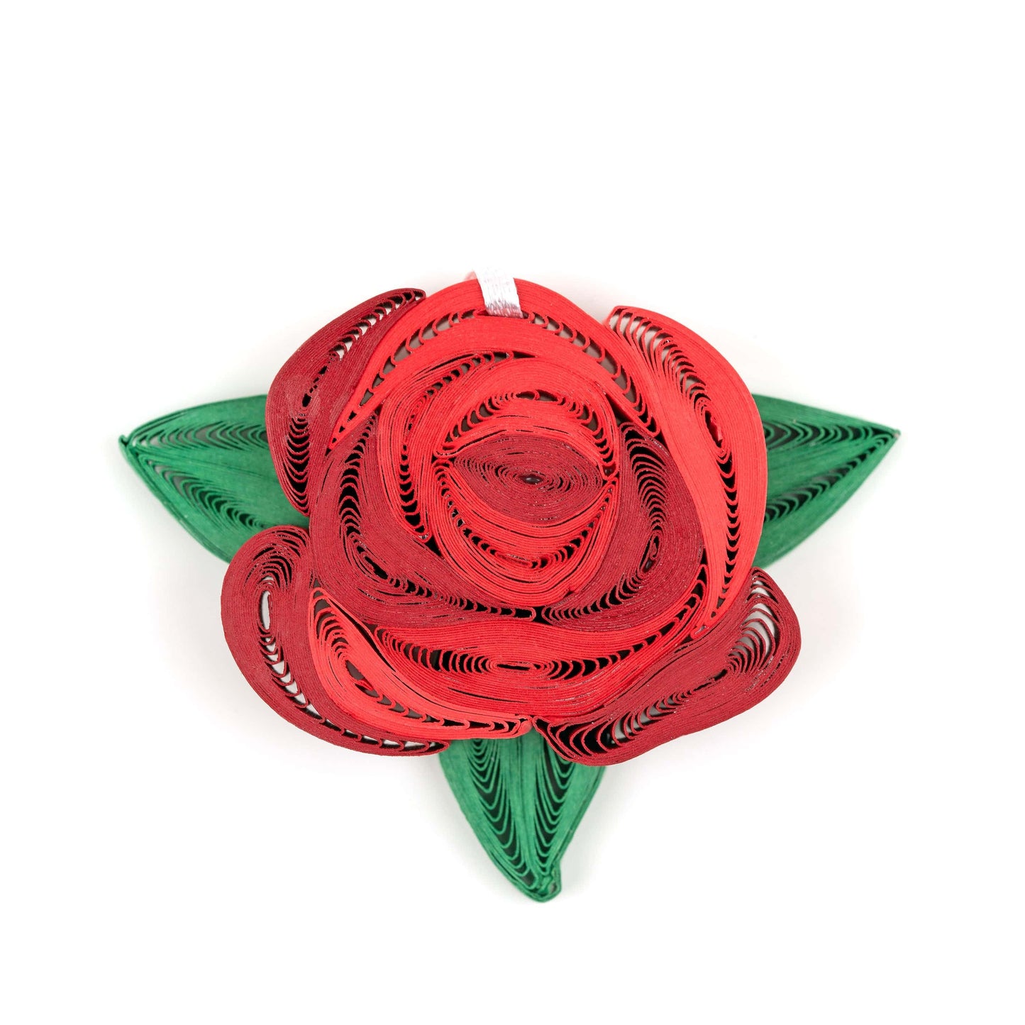Rose Quilling Ornament