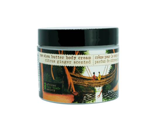 Shea butter citrus ginger body cream - 2 oz