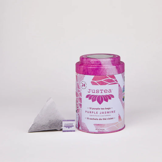 Purple Jasmine Tea Bags/Tin