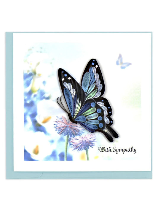 Quilling Cards Vietnam - Sympathy Butterfly