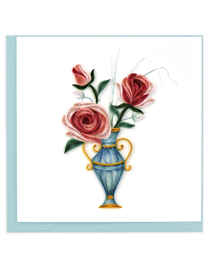 Quilling Cards Vietnam - Victorian Rose Bouquet